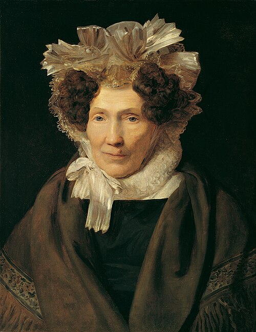 Alte Frau mit weißer Bänderhaube, 1832, Ferdinand Georg Waldmüller