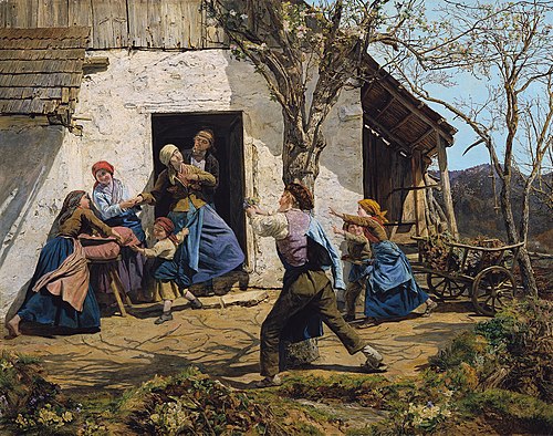 The Cured, 1864, Ferdinand Georg Waldmüller