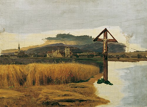Landschaft von Brunn am Gebirge, 1846, Ferdinand Georg Waldmüller
