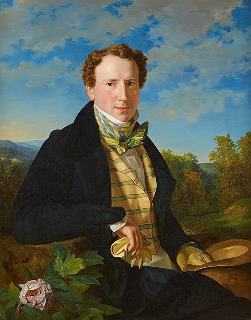 Autoportrait, 1828, Ferdinand Georg Waldmüller