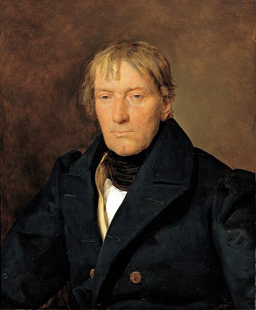 Der Kupferstecher François Haury, 1834, Ferdinand Georg Waldmüller
