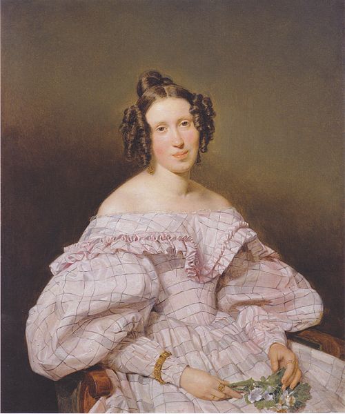 Portrait de femme, 1836, Ferdinand Georg Waldmüller