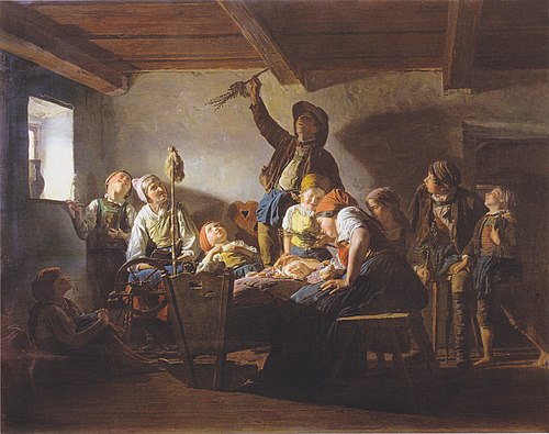 Palm Sunday, 1852, Ferdinand Georg Waldmüller