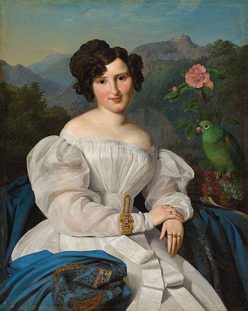 Countess Széchenyi, 1828, Ferdinand Georg Waldmüller