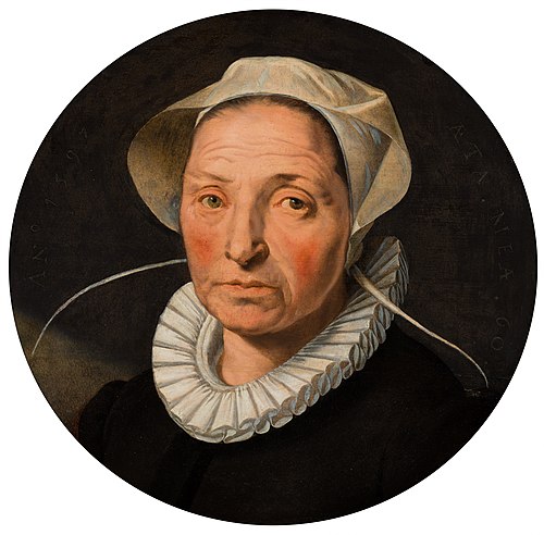 Portrait de femme, 1597, Pieter Pietersz l'Ancien