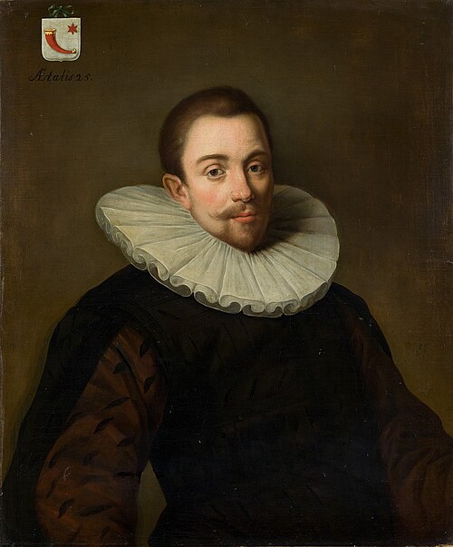 Portrait of Cornelis Jorisz named Roodhoorn (1564-1599), 1650, Pieter Pietersz l'Ancien