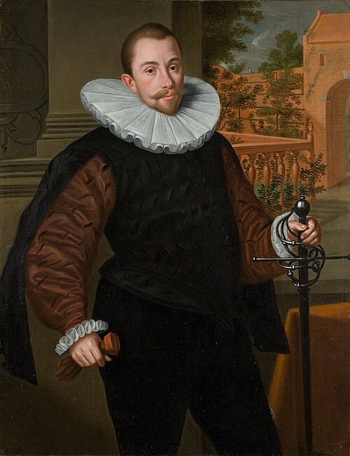 Portrait of Cornelis Jorisz. Roodhoorn (1564-1599), 1650, Pieter Pietersz l'Ancien