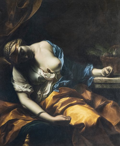 La mort de Cléopâtre, 1725, Antoine Rivalz