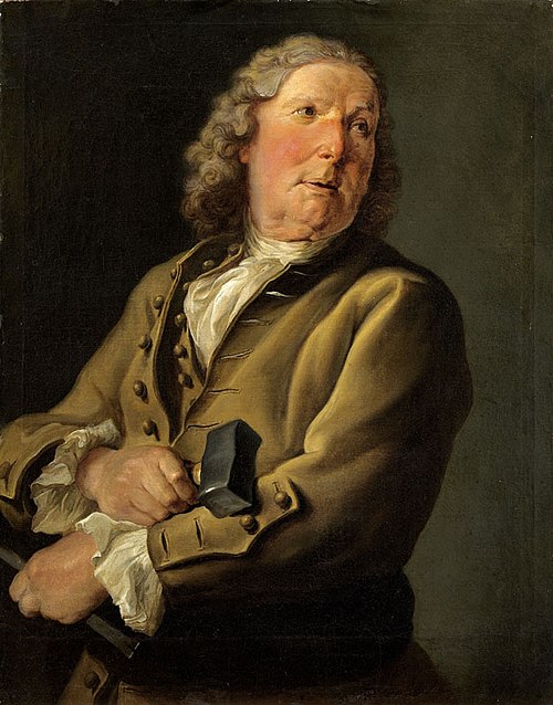 Portrait du sculpteur Marc Arcis, 1726, Antoine Rivalz