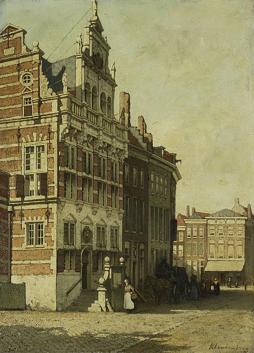 The Town Hall, The Hague, 1891, Johannes Christiaan Karel Klin
