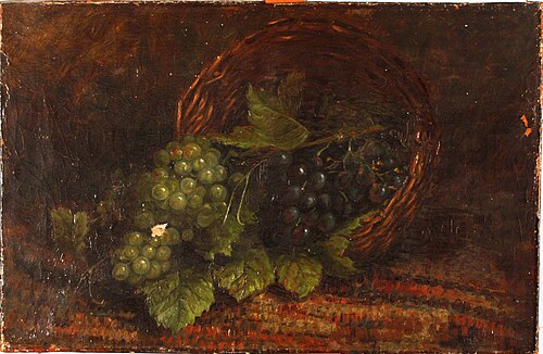 Mand met druiven, 1890, Herman van der Worp