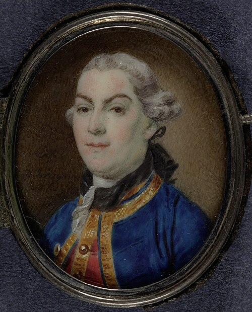 Portrait of a man, 1761, Daniel Bruyninx