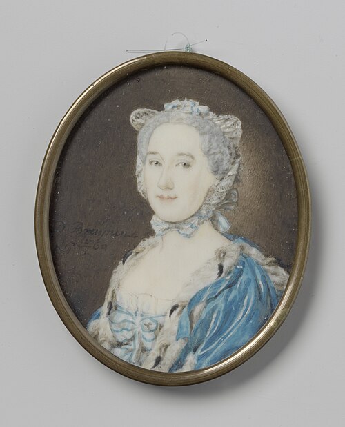 Portret van een vrouw, 1764, Daniel Bruyninx