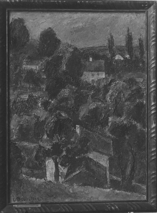 Dorf, 1910, Lothar Bechstein