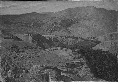 Afrikanische Landschaft, 1910, Lothar Bechstein