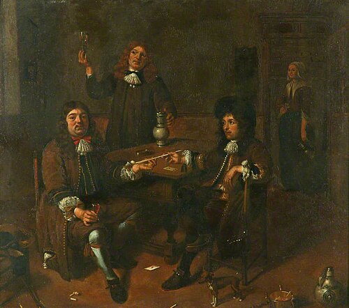 The Card Players, , Gillis van Tilborch