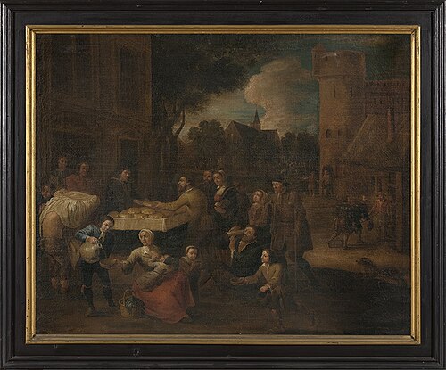 Werken van barmhartigheid, 1670, Gillis van Tilborch
