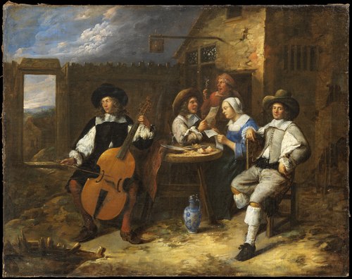 Music-Making Company, 1655, Gillis van Tilborch