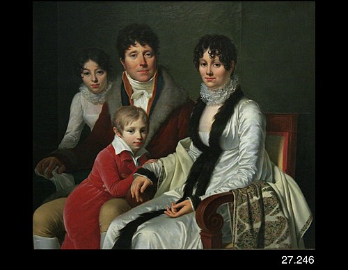 Family Group, 1812, Louis-André-Gabriel Bouchet