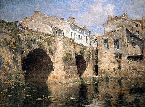 On the Rhine, 1905, Colin Campbell Cooper