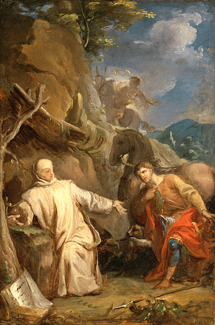A Scene from the Life of St. Martin (?), 1737, Louis Galloche