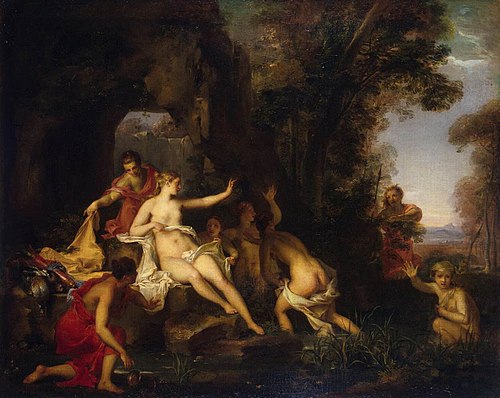Diana and Actaeon, 1715, Louis Galloche