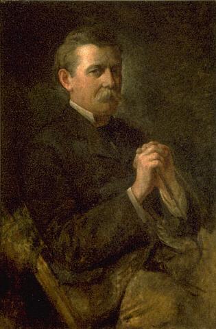 Self portrait, 1900, Louis John Steele