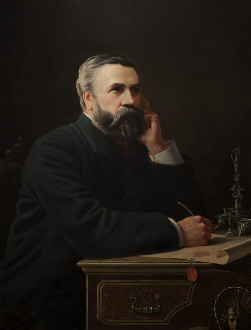 Portrait of J.T. Mackelvie, Esq, 1892, Louis John Steele