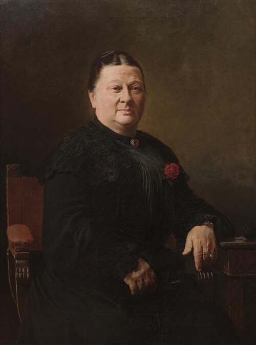 Portrait of Mrs John Endean, 1905, Louis John Steele