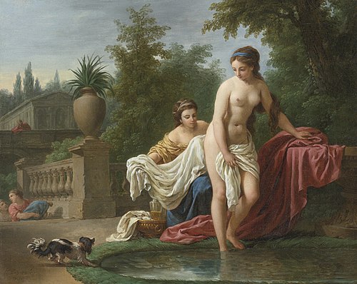 David and Bathsheba, 1770, Louis Jean François Lagrenée