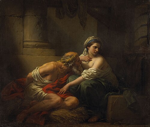 La Charité romaine, 1782, Louis Jean François Lagrenée