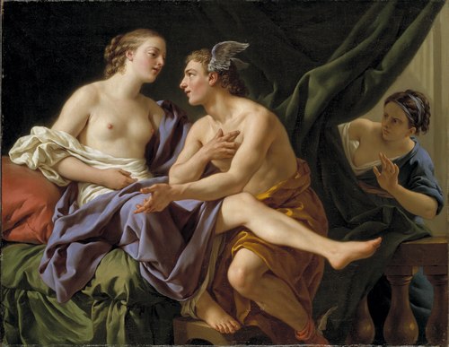 Mercure, Hersé et Aglaure, 1767, Louis Jean François Lagrenée