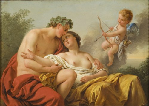 Bacchus and Ariadne, 1768, Louis Jean François Lagrenée