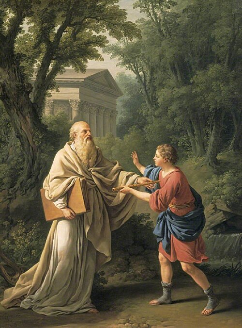 Telemachus and Termosiris, 1770, Louis Jean François Lagrenée