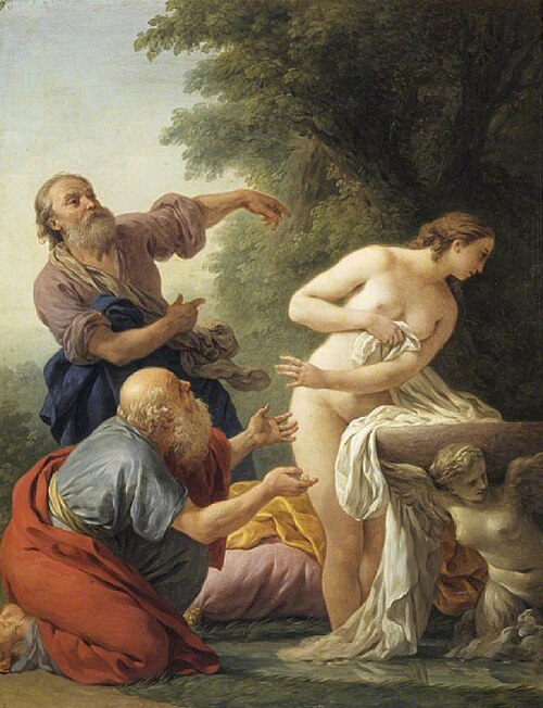 Susannah and the Elders, 1771, Louis Jean François Lagrenée
