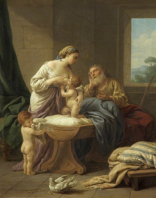 Happy Old Age, 1771, Louis Jean François Lagrenée