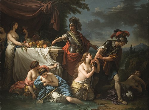 Ubalde et le chevalier Danois, , Louis Jean François Lagrenée