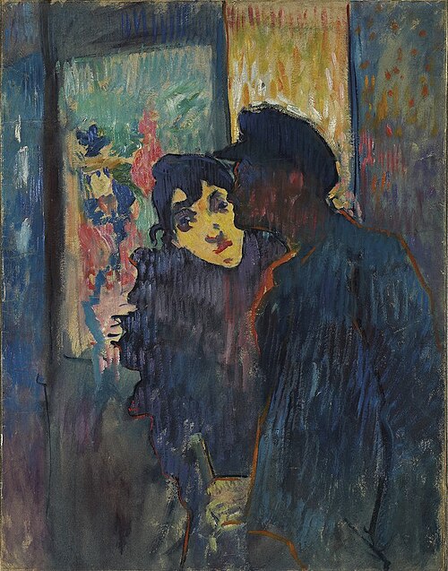 Le couple au cabaret du Lapin Agile, 1895, Louis Valtat