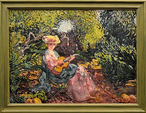 Femme à la guitare, 1906, Louis Valtat