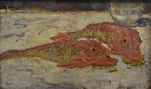 Nature morte aux grondins, 1898, Louis Valtat