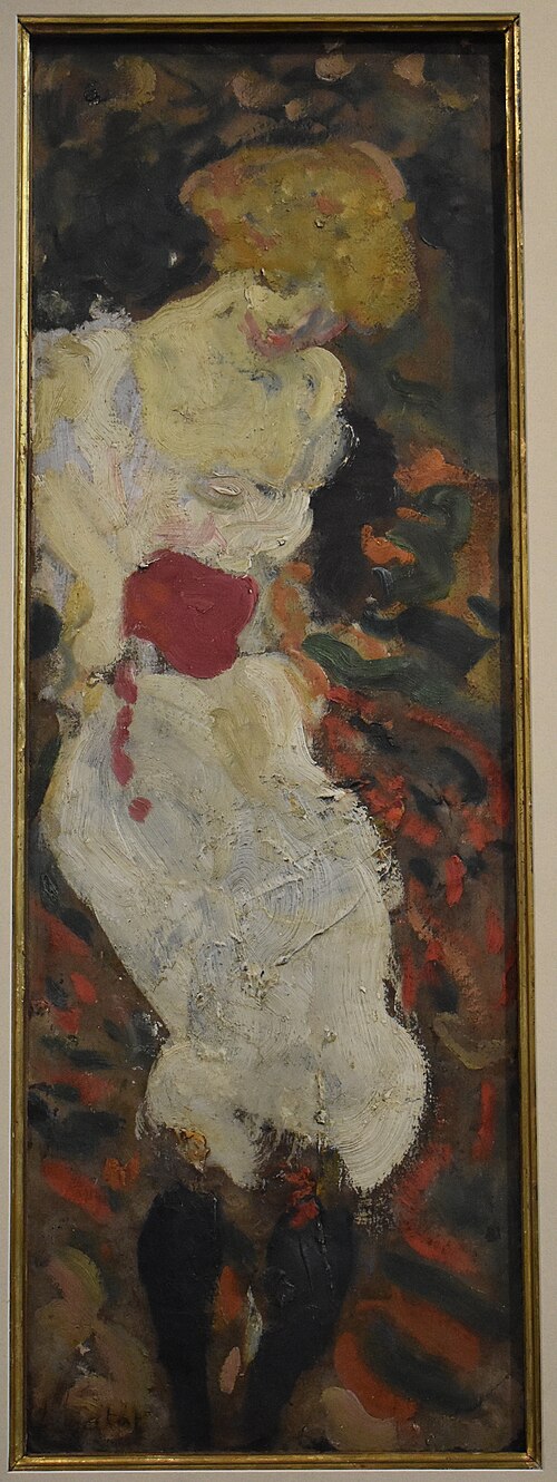 La femme à la rose (personnage féminin), 1892, Louis Valtat