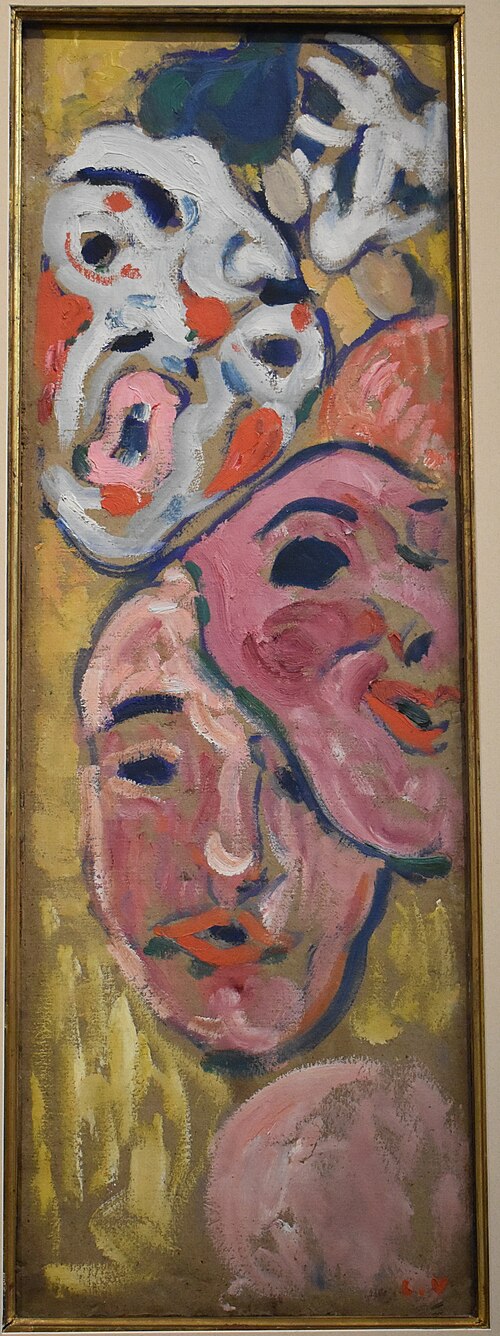 Les masques, 1890, Louis Valtat