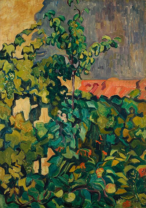 Jardin à Saint-Tropez, 1912, Louis Valtat