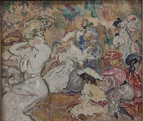 Young Women in the Garden, 1898, Louis Valtat