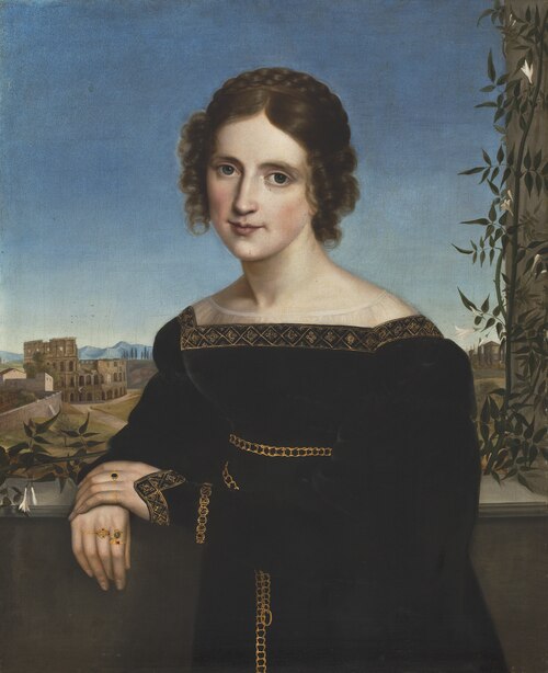 Portrait of Franziska ("Fanny") Caspers, 1819, Louise Seidler