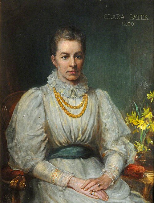 Clara Pater, 1860, Lowes Cato Dickinson
