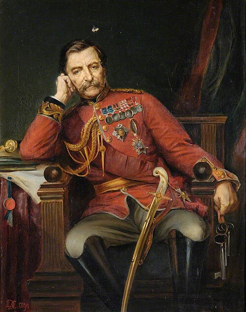 The Constable of the Tower (General the Right Honourable Robert Cornellis, 1810–1890, Baron the Lord, 1890, Lowes Cato Dickinson