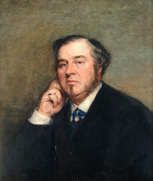 George Sclater Booth, Lord Basing (1826–1894), First Chairman of Hampshire County Council (1889–1894, , Lowes Cato Dickinson