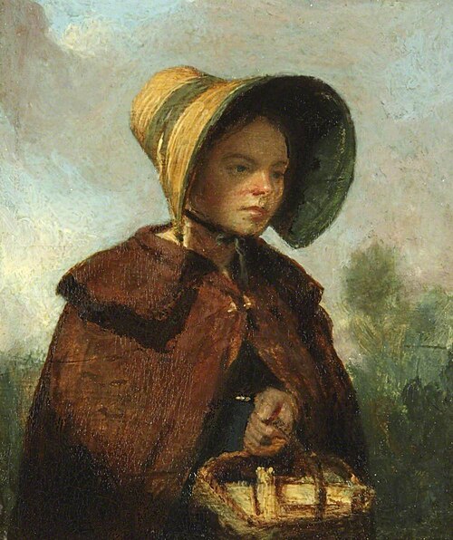 Cottage Girl, , Alexander Mosses
