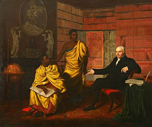 Adam Clarke and Two Former Buddhists, 1820, Alexander Mosses